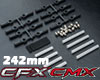 MST CMX Alum. link set (242mm) (silver)! [Reserv]