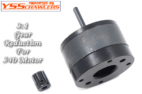 YSS XS 3:1 Gear Reduction unit for 540 motor!