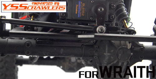 YSS Alum Front Upper Link Mount for Wraith [FB]