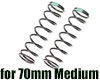 YSS BR Kudu 70mm コイルスプリング！[45mm][グリーン][70mmショック用][2本]