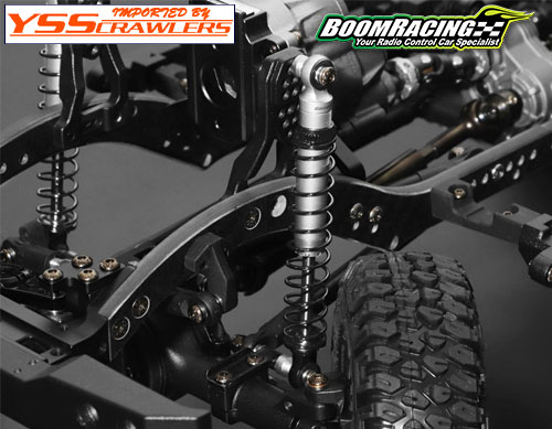 Boom Racing KUDU Shock Springs Medium (Green) 55mm (2)