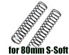 Boom Racing KUDU™ Shock Springs Medium (White) 55mm (2)!