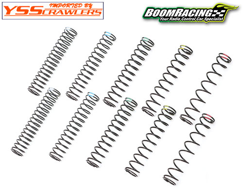 Boom Racing KUDU™ Shock Springs 65mm Set (Super Hard, Hard, Medium, Soft, Super Soft) (10)