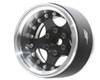 BR ProBuild™ 1.9" SV5 Beadlock Wheels (2) Raw Silver/Matte Black - Click Image to Close