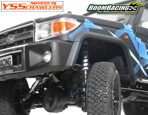 Boom Racing KUDU 70mm Coilover Scale Shock Absorbers (2)