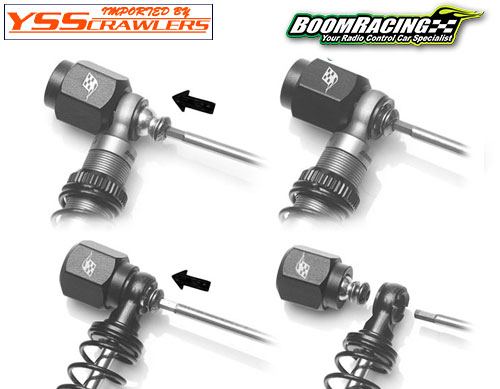 Boom Racing KUDU™ 80mm Scale Shock Absorbers (2)