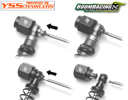 Boom Racing KUDU™ 90mm Scale Shock Absorbers (2)