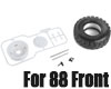 BR Rear Door Spare Wheel and Tire with Mount for BRX02 88 Wagon!