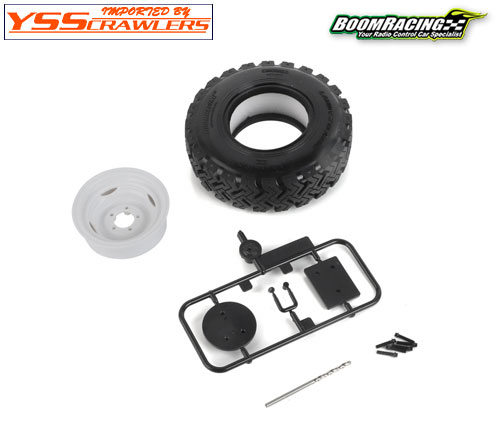 BR Rear Door Spare Wheel and Tire with Mount for BRX02