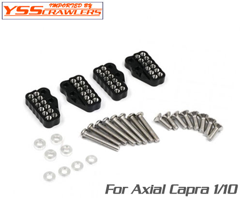 YSS Adjustable multi shock mounts for Axial Capra