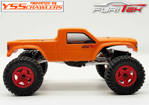 Furitek Terra Comp 1/18 RTR Micro Rock Crawler w/Komodo Unity(BK)