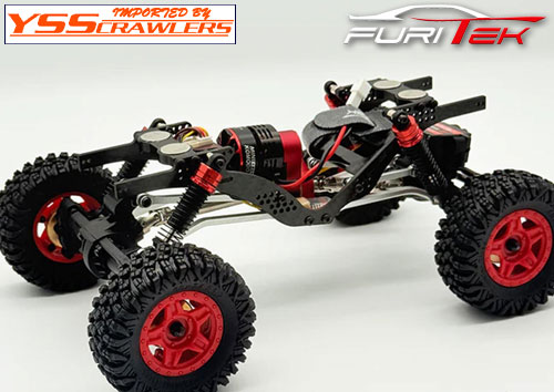 Furitek Terra Comp 1/18 RTR Micro Rock Crawler w/Komodo Unity(BK)