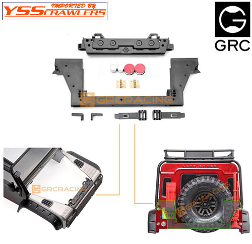 GRC Openable Hood Upgrade Parts for Traxxas TRX-4
