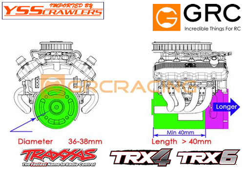 GRC F76 SOHC V8 Scale Engine Kit