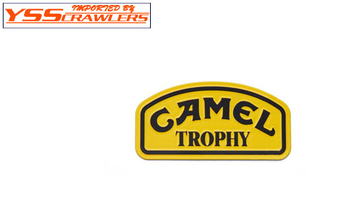TDC Metal Sticker Camel Trophy Badge For Land Rover