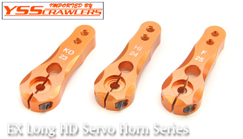 YSS 24T HD EX-Long Servo horn Series! [Orange]
