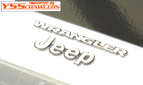  YSS Jeep - Wrangler Metal Emblems! [Silver - Black]
