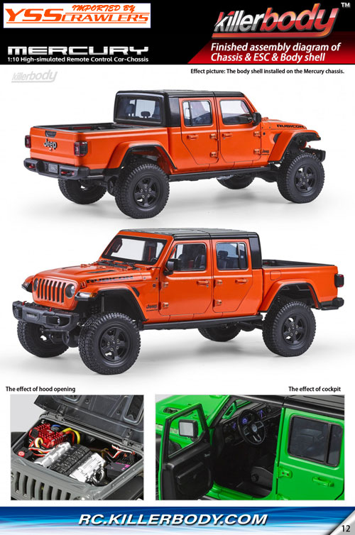 Killerbody Mdercury chassis