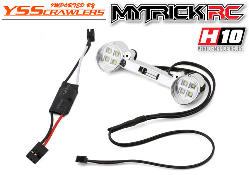 YSS マイトリックRC クワッドLEDヘッドライトセット For Vanquish H10！[H10-OPTIC]