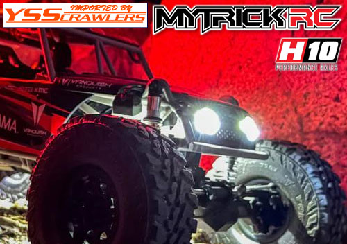 MyTrickRC Vanquish H10 Optic High Brightness Quad-LED Headlights Set