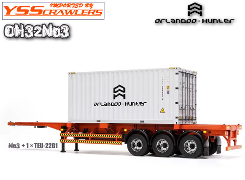 Orlandoo Container Flatbed Trailers