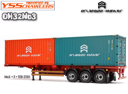 Orlandoo Container Flatbed Trailers