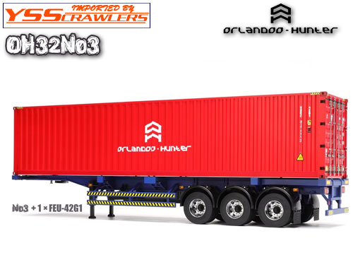 Orlandoo Container Flatbed Trailers