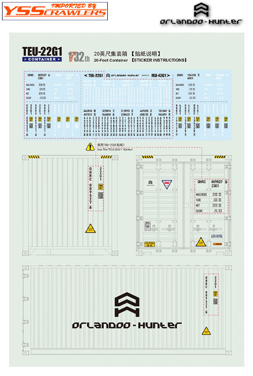 Orlandoo 20ft Container