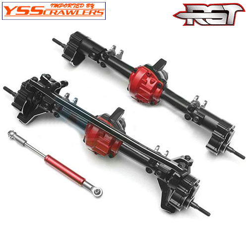 RGT Alloy Front & Rear Portal Axle Conversion Set for 1/10 Rock Cruise EX86100