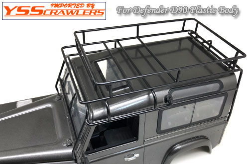 YSS Crawlers  Metal Full Roll Gage Type E for Defender 90 body! [Black]