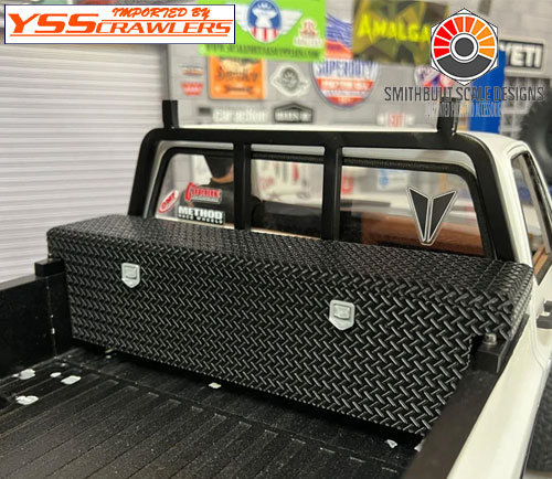 YSS スミスビルド スケールデザイン RC4WD TF2 シェビー ダイアモンドツールボックス！[ブラック]