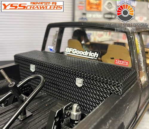 YSS スミスビルド スケールデザイン RC4WD TF2 トヨタ SR5 ダイアモンドツールボックス！[ブラック]