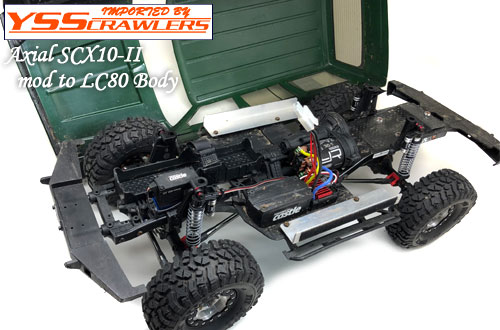 ランクルLC80 + Axial SCX10-II 改造記！Vol.1 : YSS Crawlers : , RC 