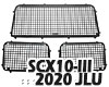 YSS Alum Rear Bumper mount for Axial SCX10 III [Black]