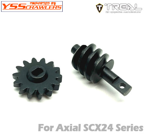YSS Treal オーバードライブギア 2/14T for Axial SCX24！