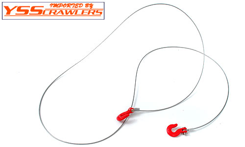 YSS Scale Parts - 1/10 Scale Wire [Red Hook][Silver]